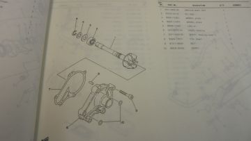 3YL-28198-11-E1 Parts book origineel TZ250 1991 racing
