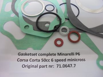 Pakkingset Minarelli P6 50cc 75 up nieuw